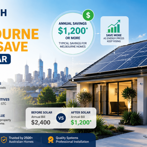 How Much Can a Melbourne Home Save with Solar in 2026?